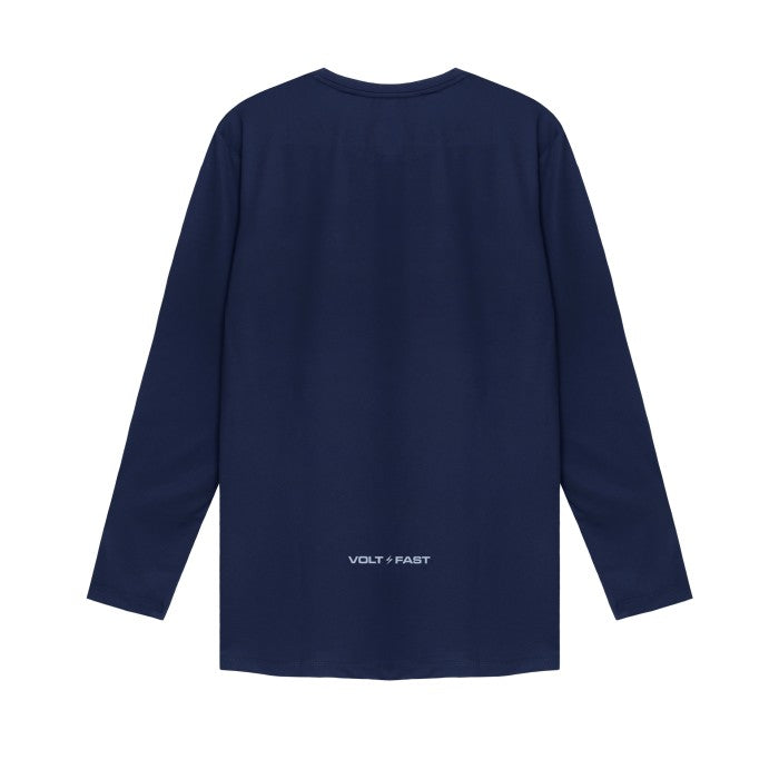 Voltandfast Men's Flash Long Sleeve V1 - Navy
