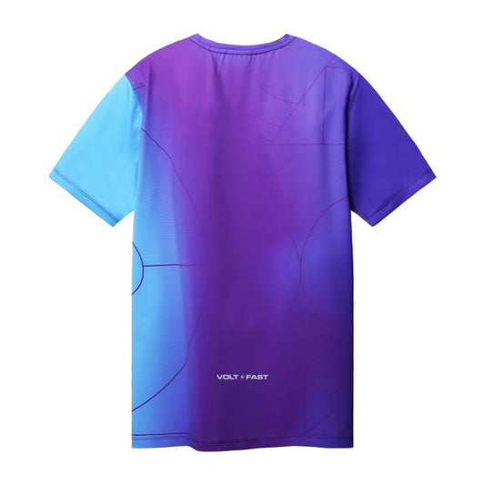 AIR25 VOLTANDFAST- Men's Orla Running Jersey - Purple Blue