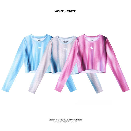 Voltandfast Women's Sailor Crop Long Sleeve