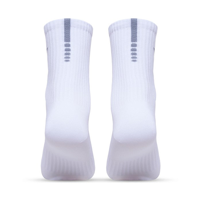 Buzz Series Mid Socks - White