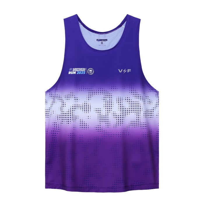 AIR25 VOLTANDFAST- Men's Storm Running Tank - Purple Blue