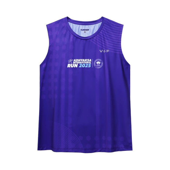 AIR25 VOLTANDFAST- Women's Luna Running Tank - Purple Blue