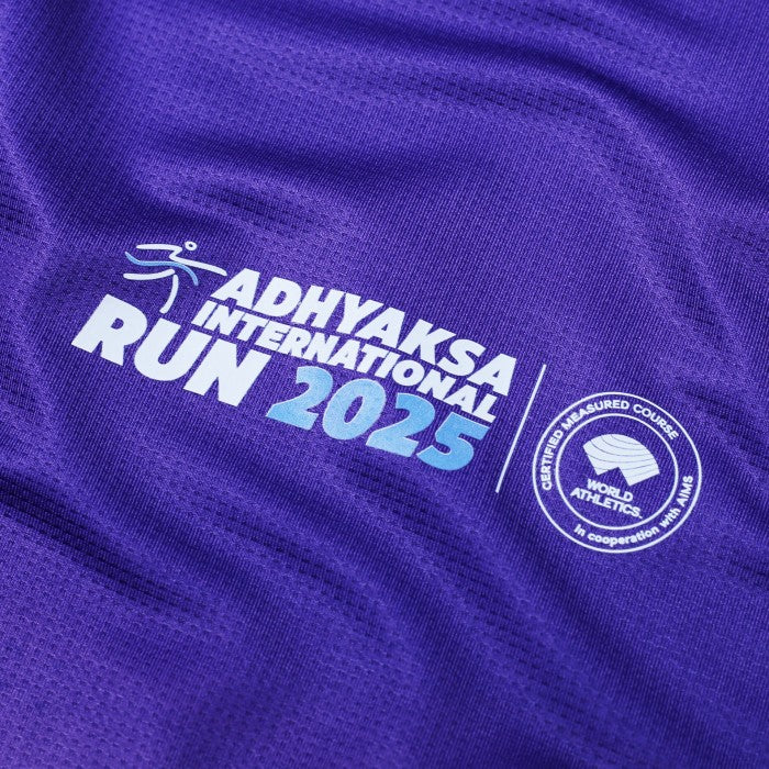 AIR25 VOLTANDFAST- Men's Storm Running Jersey - Purple Blue