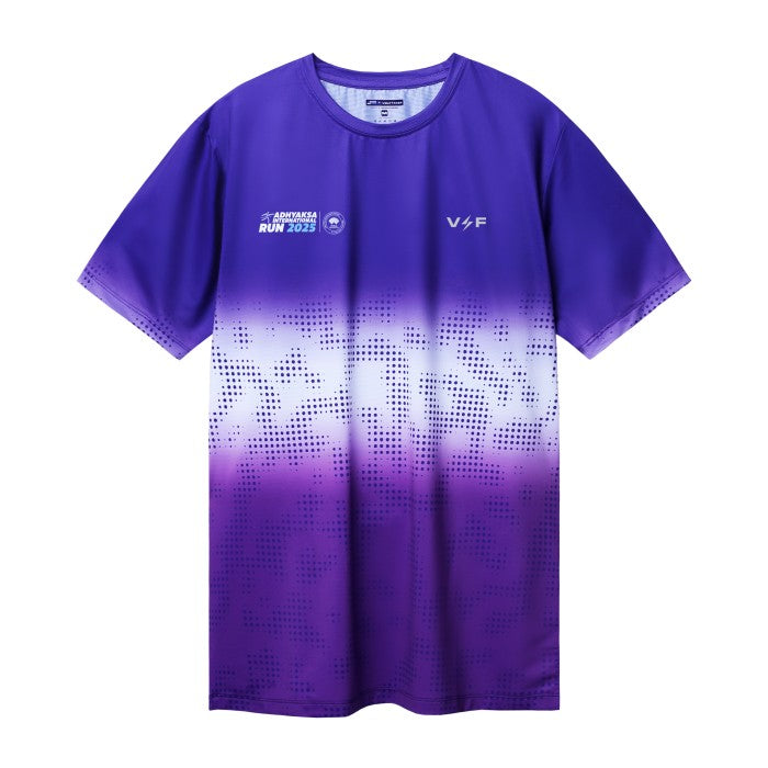 AIR25 VOLTANDFAST- Men's Storm Running Jersey - Purple Blue