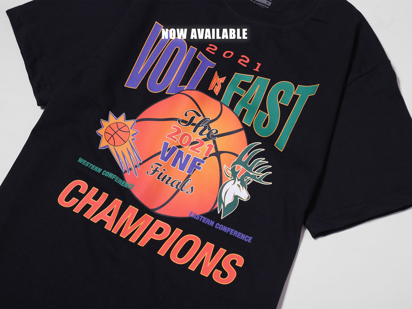 VOLTANDFAST 2021 FINALS COTTON TEE - BLACK