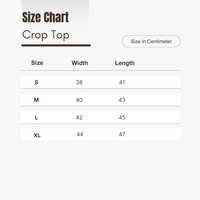 PRE ORDER-WHM Women's Crop Top-White
