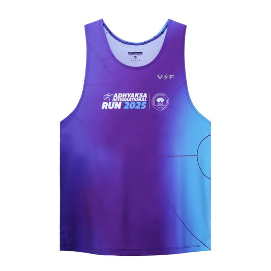 AIR25 VOLTANDFAST- Men's Orla Running Tank - Purple Blue