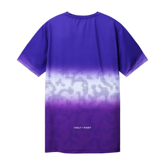 AIR25 VOLTANDFAST- Men's Storm Running Jersey - Purple Blue