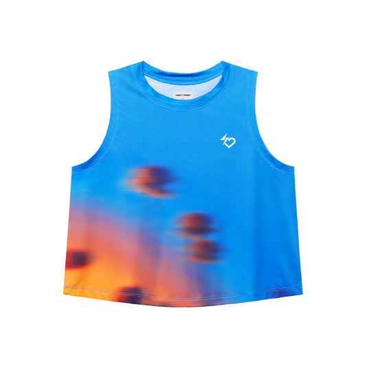 Voltandfast Women's Orest Sleeveless - Blue/Orange