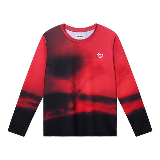 Voltandfast Women's Orest Long Sleeve - Red