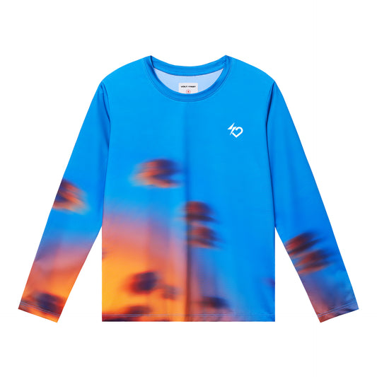 Voltandfast Women's Orest Long Sleeve - Blue/Orange