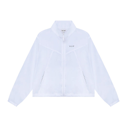 Voltandfast Women's Fast Running Jacket - White
