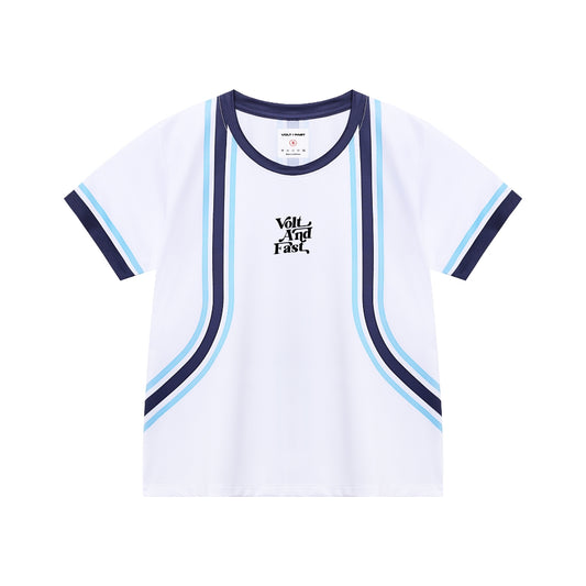 Voltandfast Women's Retro Athletic Prime - White/Blue