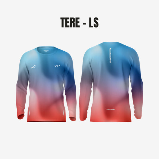 VOLTANDFAST X MHM26 MEN'S TERE LONG SLEEVE - PINK/BLUE