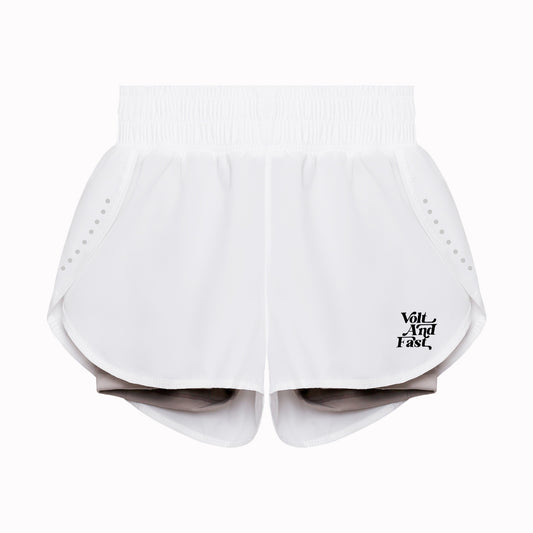 Voltandfast Women's Poca Short - White