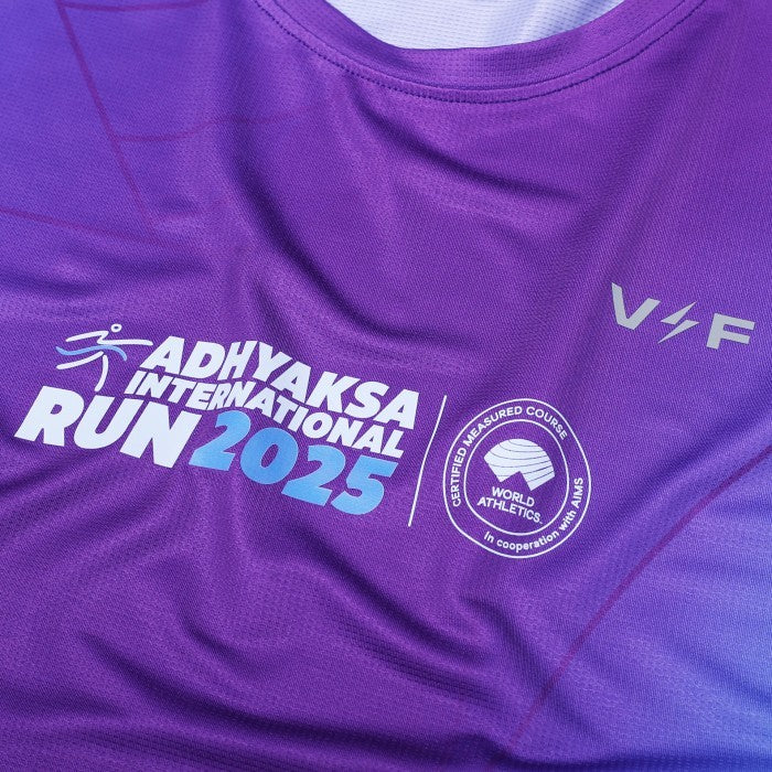 AIR25 VOLTANDFAST- Men's Orla Running Long Sleeve - Purple Blue