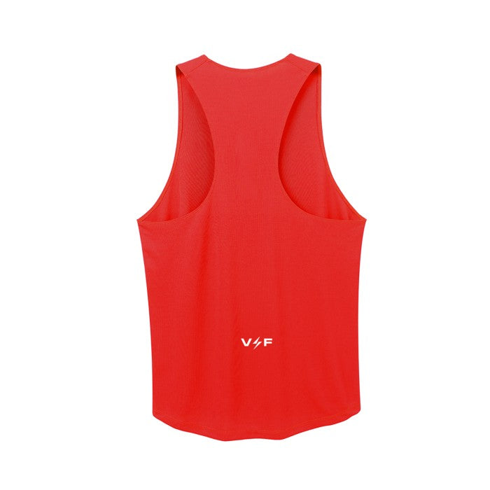 Men's Lightning Running Tank - Red