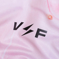 Women's Lightning Crop Top Tie Dye Series V1 - Marble Pink