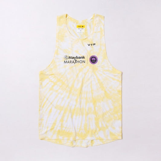 MM24 Voltandfast - Women's Tie Dye Tank - Yellow / white