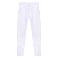 PSR011 x Voltandfast Women's High-Waisted Full-Length Leggings - White