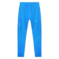 PSR011 x Voltandfast Women's High-Waisted Full-Length Leggings - Blue