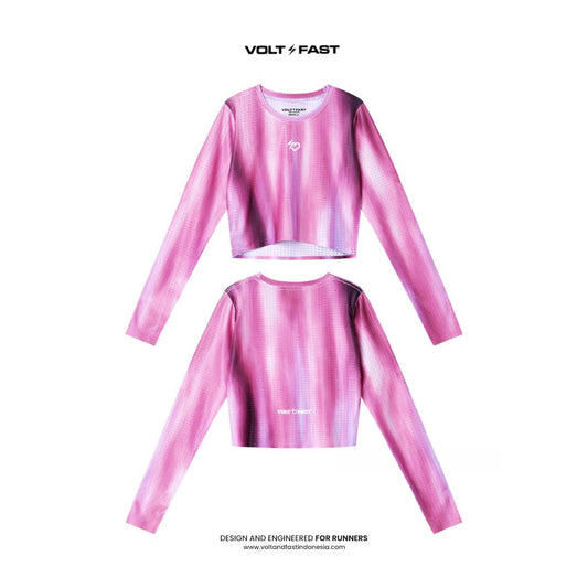 Voltandfast Women's Sailor Crop Long Sleeve
