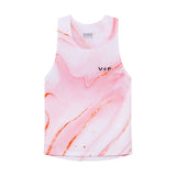 Women's Lightning Tank Tie Dye Series V2-Marble Pink