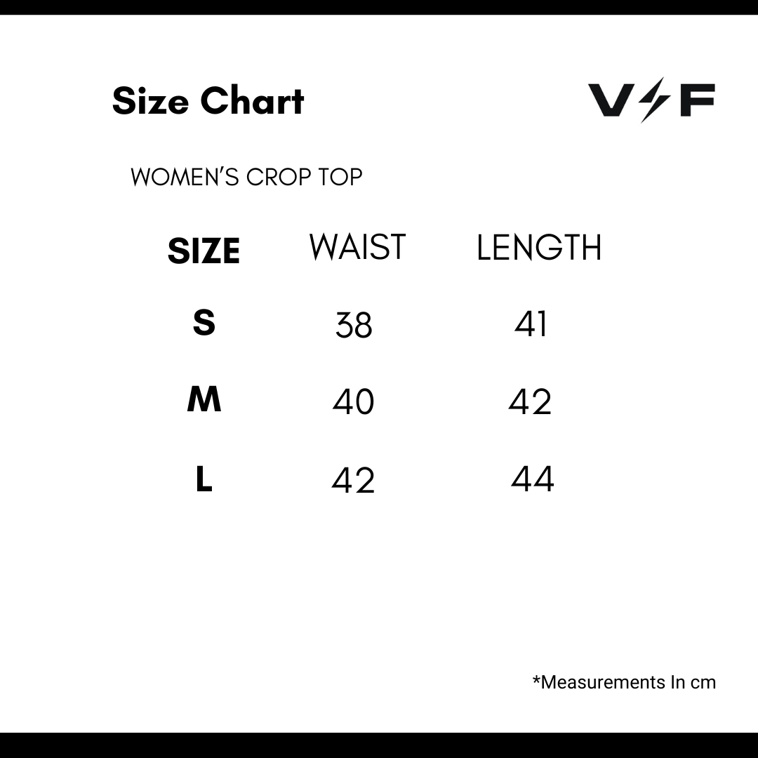MM24 Voltandfast - Women's Wave Crop Top - Black