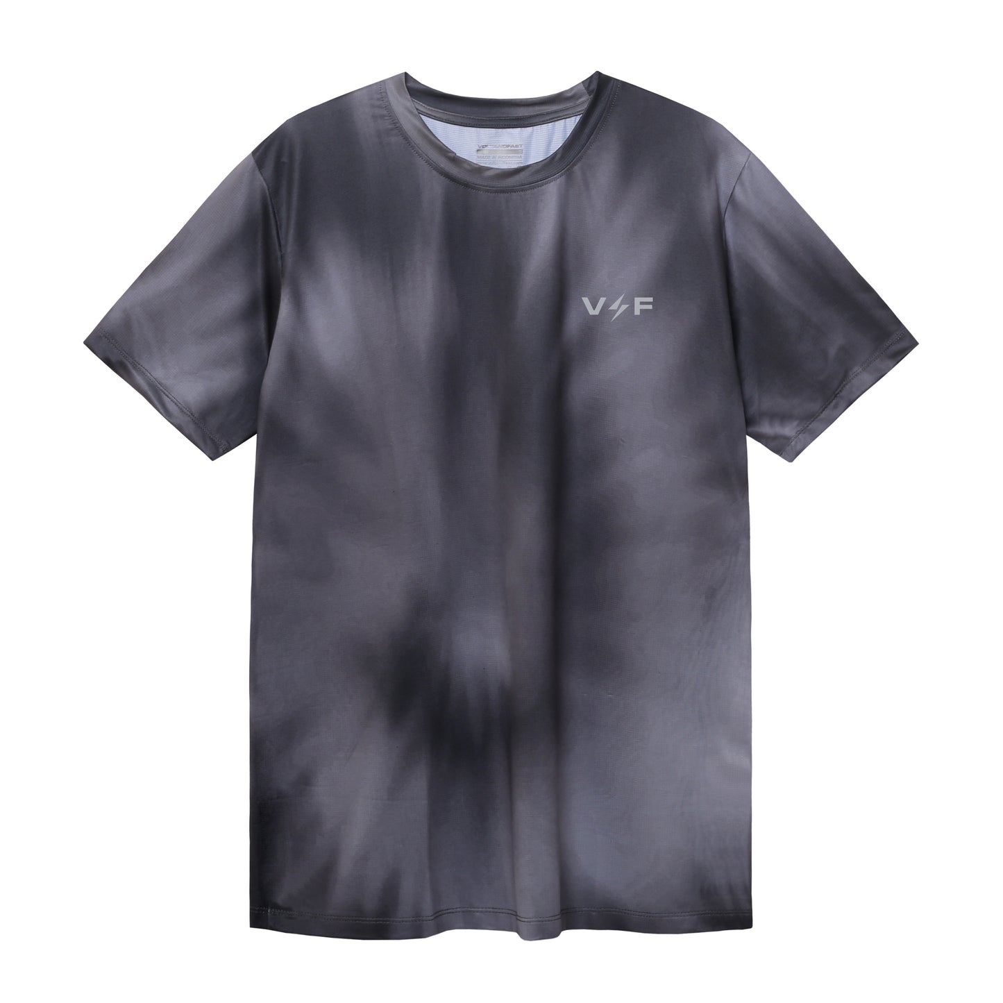 Lightning Running Jersey Tie Dye Series V1-SL-Black