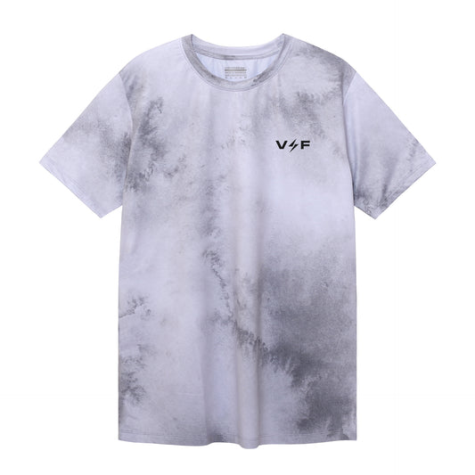 Lightning Running Jersey Tie Dye Series V1-SL-Gray