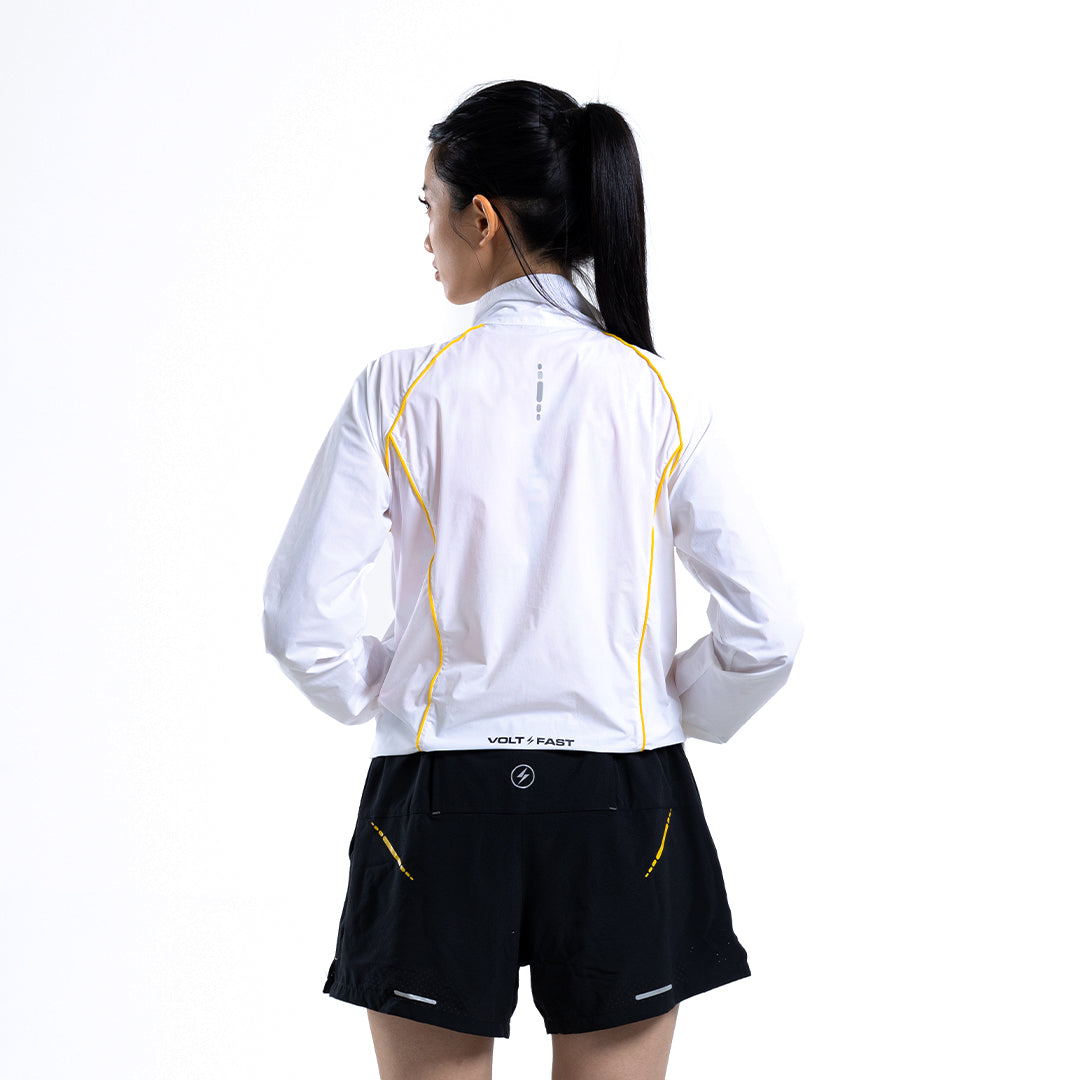 MM25 X VOLTANDFAST WOMEN'S CLIFF JACKET - WHITE