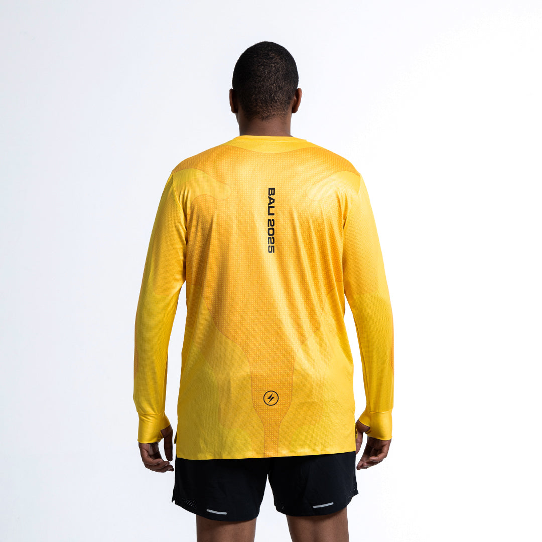 MM25 X VOLTANDFAST MEN'S CLIFF LONG SLEEVE - YELLOW