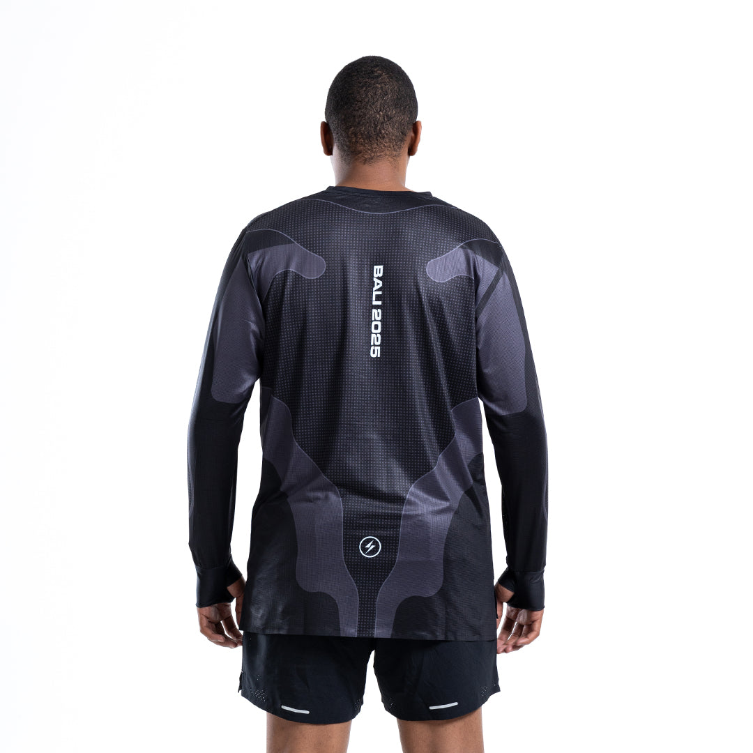 MM25 X VOLTANDFAST MEN'S CLIFF LONG SLEEVE - BLACK