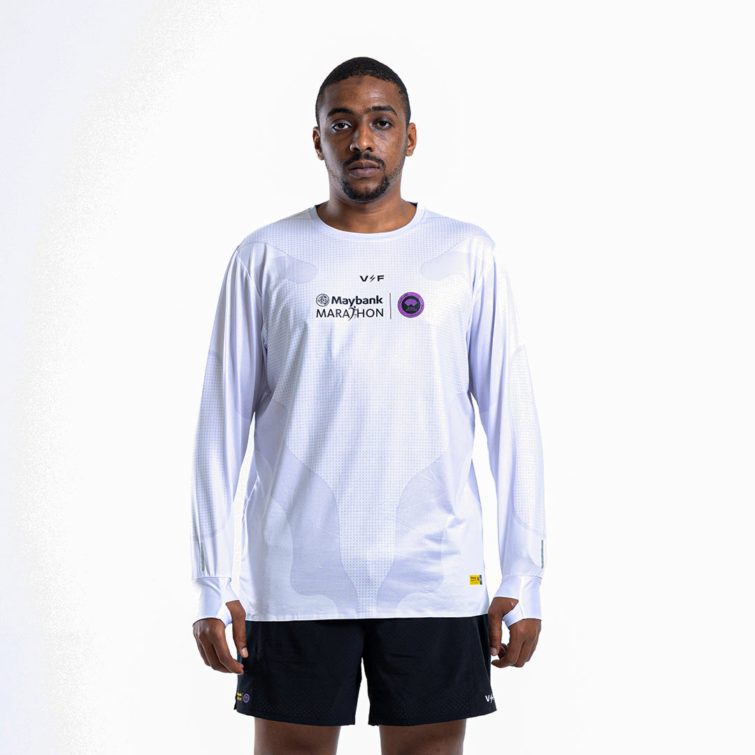 MM25 X VOLTANDFAST MEN'S CLIFF LONG SLEEVE - WHITE