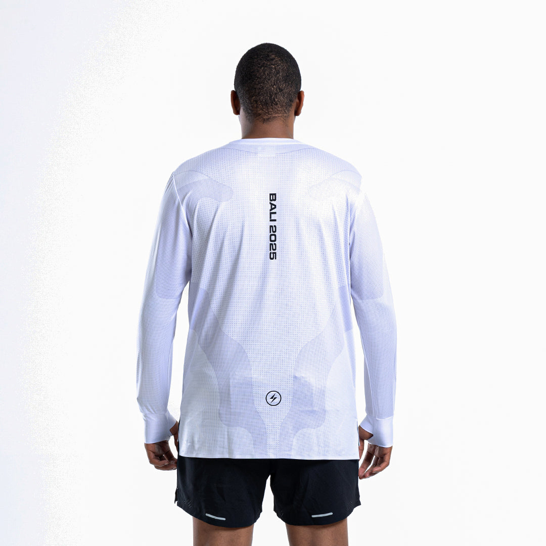 MM25 X VOLTANDFAST MEN'S CLIFF LONG SLEEVE - WHITE