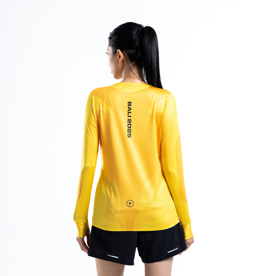 MM25 X VOLTANDFAST WOMEN'S CLIFF LONG SLEEVE - YELLOW