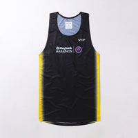 MM24 Voltandfast - Women's Gradient Running Tank - Black/Yellow