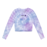 MM23-Women's Cropped Long Sleeve Purple