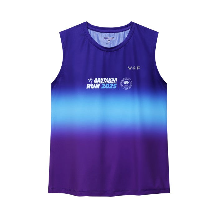 AIR25 VOLTANDFAST- Women's Lucy Running Tank - Purple Blue