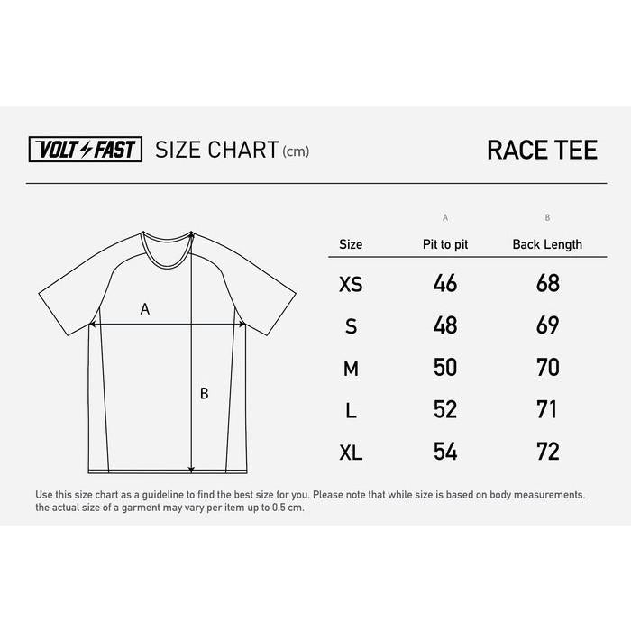 Voltandfast Men's Flash Running Jersey V2 - Grey