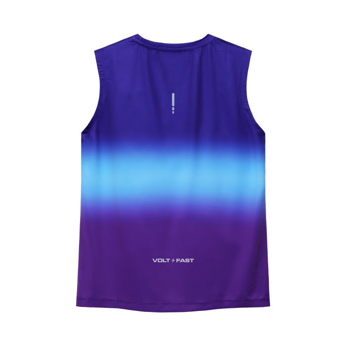 AIR25 VOLTANDFAST- Women's Lucy Running Tank - Purple Blue