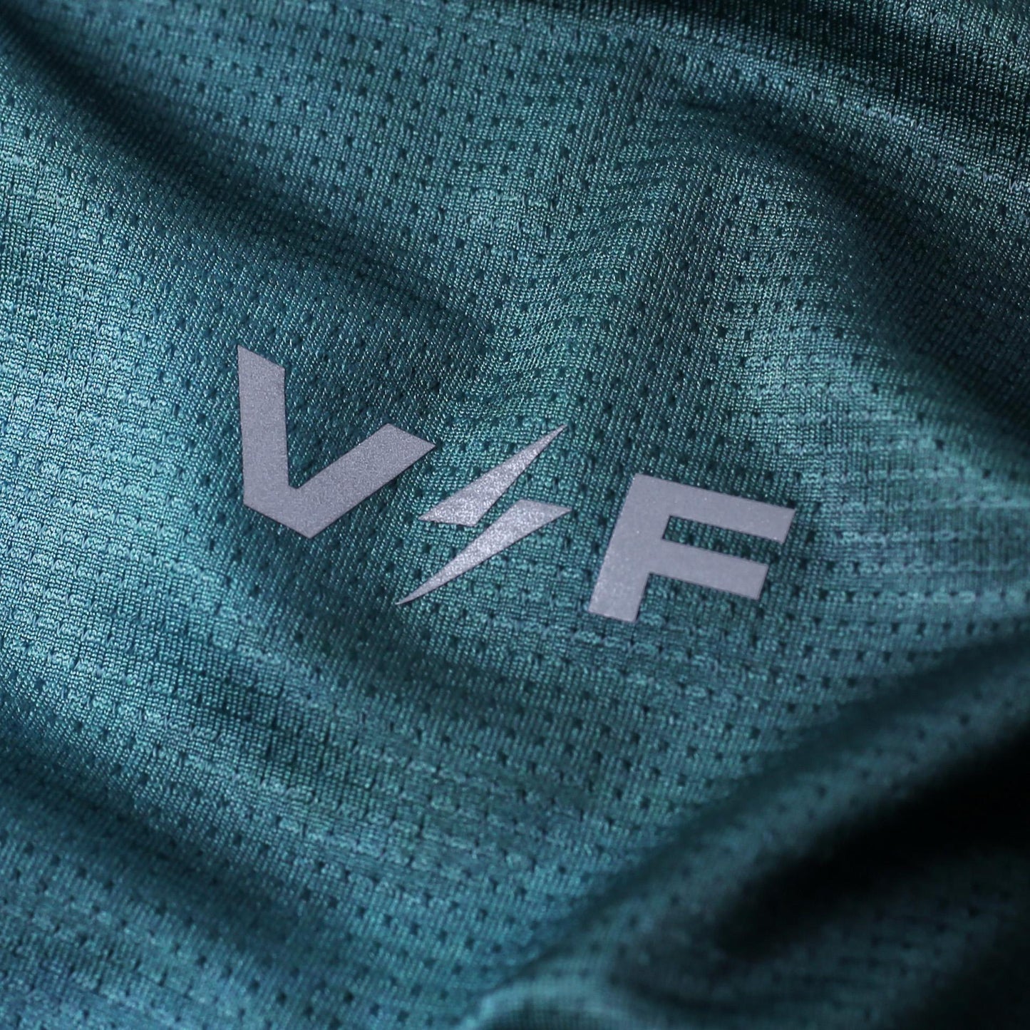 Voltandfast Men's Blaze Tie Dye Running Jersey  - Mountain Green