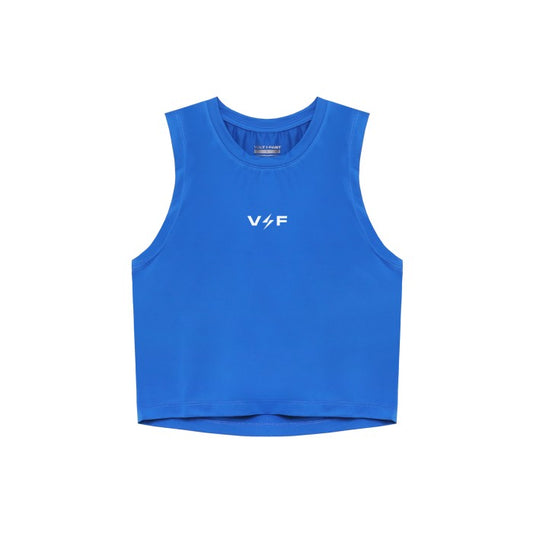 Women's Bolt Sleeveless V1 - Ocean Blue