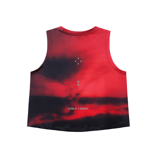 Voltandfast Women's Orest Sleeveless - Red