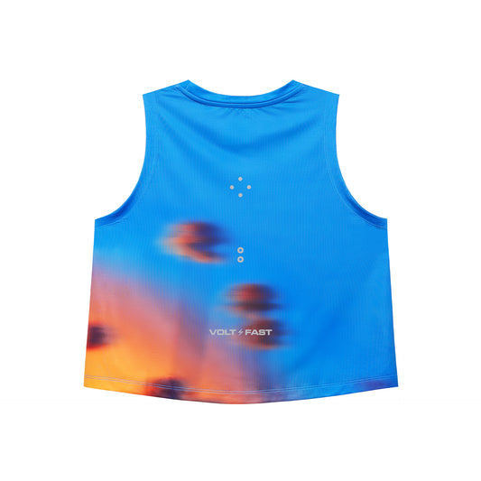 Voltandfast Women's Orest Sleeveless - Blue/Orange