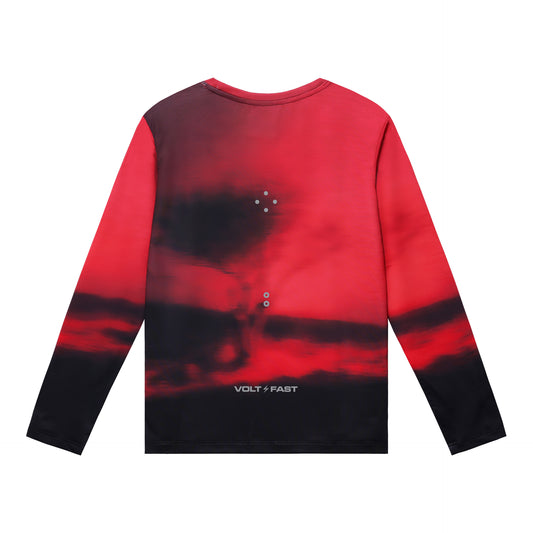 Voltandfast Women's Orest Long Sleeve - Red