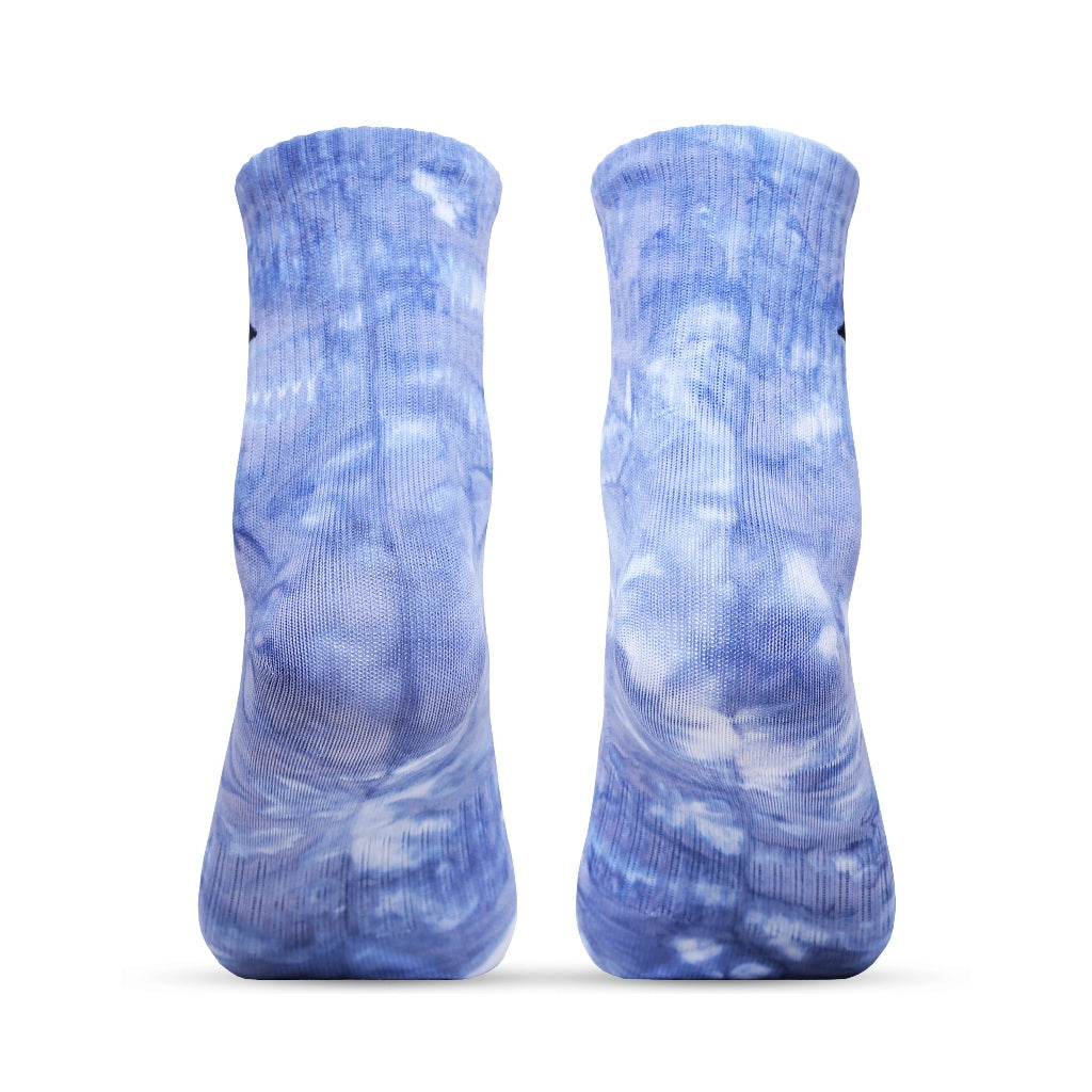 Voltandfast Tie Dye Mid Socks - Blue
