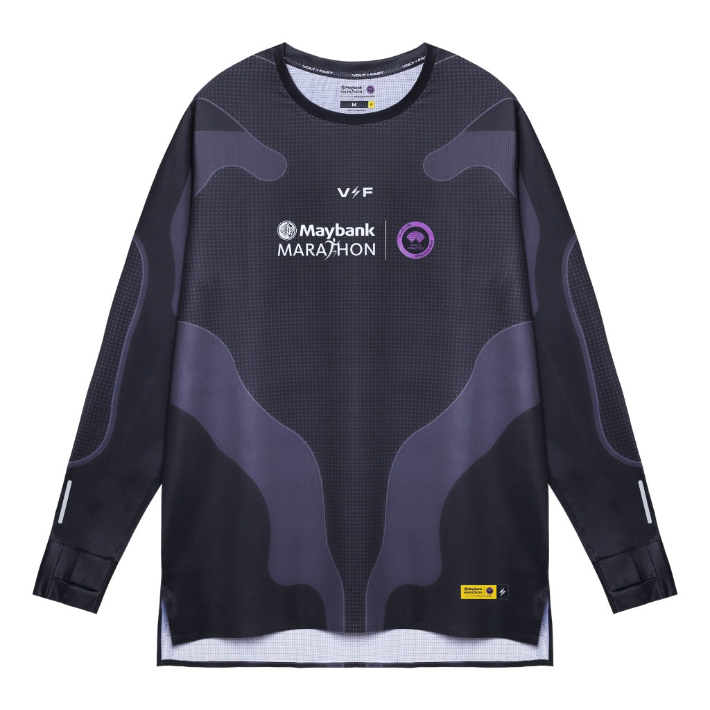 MM25 X VOLTANDFAST MEN'S CLIFF LONG SLEEVE - BLACK