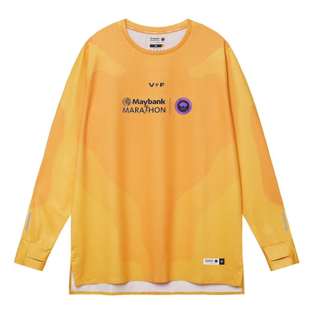 MM25 X VOLTANDFAST WOMEN'S CLIFF LONG SLEEVE - YELLOW