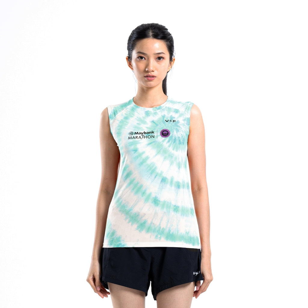 MM25 X VOLTANDFAST  WOMEN'S TANK SPIRAL  - TOSCA
